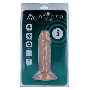 MR INTENSE - 3 PENE REALÍSTICO 16.2 CM -O- 3 CM 