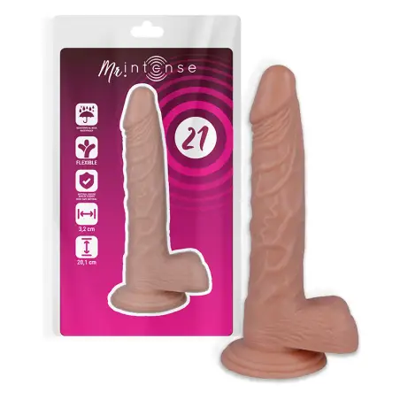 MR INTENSE - 21 PENE REALÍSTICO 20.1 CM -O- 3.2 CM 