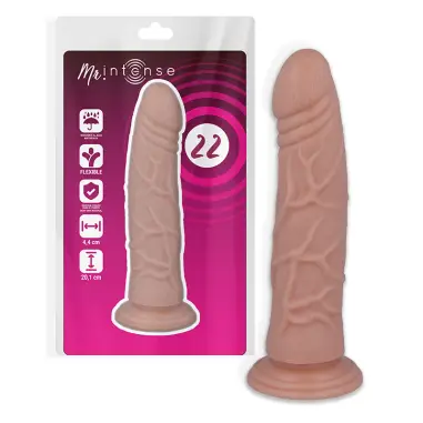 MR INTENSE - 22 PENE REALÍSTICO 20.1 CM -O- 4.4 CM 