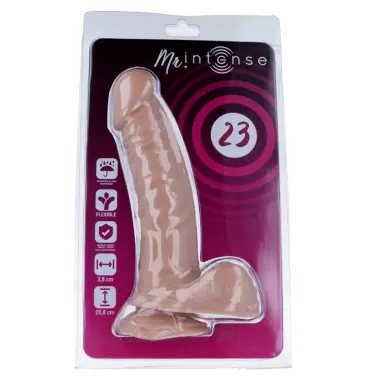 MR INTENSE - 23 PENE REALÍSTICO 20.8 CM -O- 3.8 CM 
