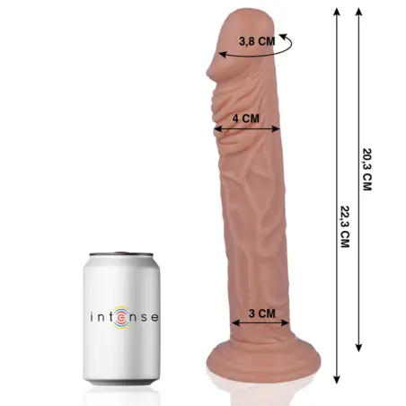 MR INTENSE - 27 PENE REALÍSTICO 22.3 CM -O- 4 CM 