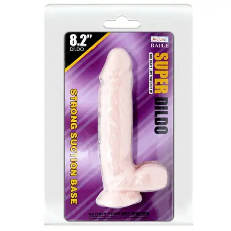 BAILE - SUPER DILDO REALÍSTICO NATURAL Penes realísticos
