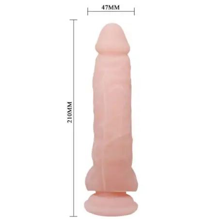 BAILE - SUPER DILDO REALÍSTICO NATURAL 21.5 CM Penes realísticos