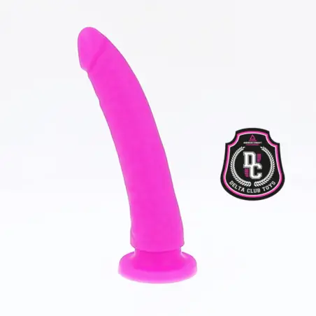 DELTA CLUB - DILDO REALISTA LILA SILICONA MEDICA 20 CM -O- 4 CM 
