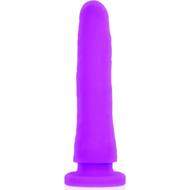 DELTA CLUB - DILDO REALISTA LILA SILICONA MEDICA 23 CM -O- 4.5 CM 
