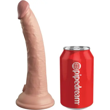 KING COCK - ÉLITE DILDO REALÍSTICO SILICONA 17.8 CM Penes realísticos