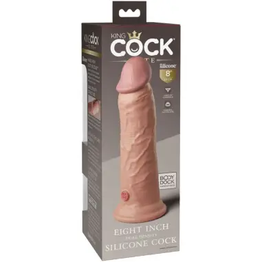 KING COCK - ÉLITE DILDO REALÍSTICO SILICONA 20.3 CM 
