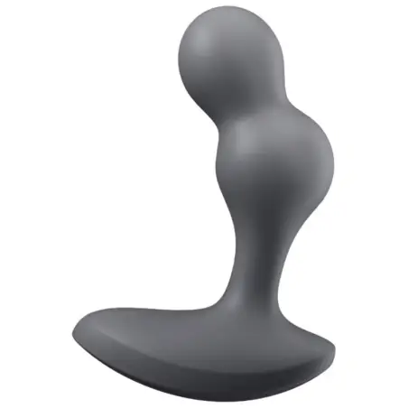 SATISFYER - DEEP DIVER PLUG VIBRADOR APP GRIS 