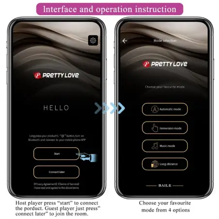 PRETTY LOVE - JEFFERSON PLUG ANAL CONTROLADO POR APP LILA 