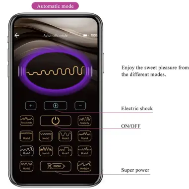 PRETTY LOVE - JEFFERSON PLUG ANAL CONTROLADO POR APP LILA 