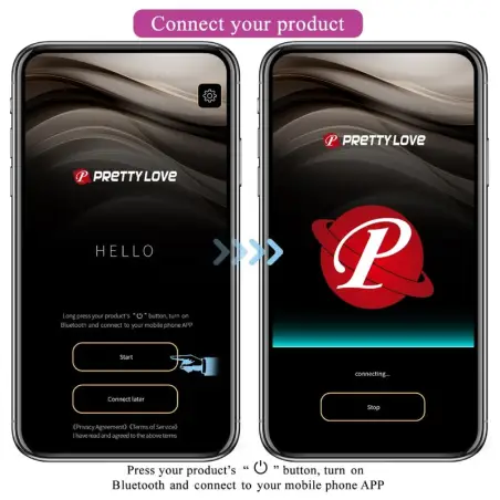 PRETTY LOVE - JEFFERSON PLUG ANAL CONTROLADO POR APP LILA 