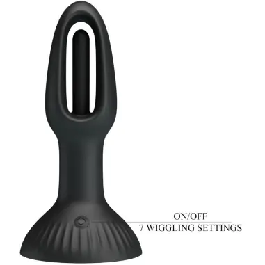 PRETTY LOVE - HUBERT PLUG ANAL CON 7 MODOS DE VIBRACIÓN 