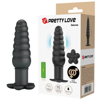 PRETTY LOVE - IMRON PLUG ANAL CON VIBRACIÓN Vibradores Anales