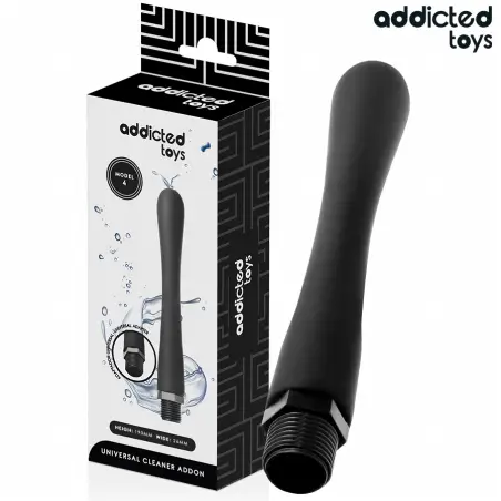 ADDICTED TOYS - LIMPIADOR ANAL CON ADAPTADOR UNIVERSAL MODELO 4 Ducha Anal