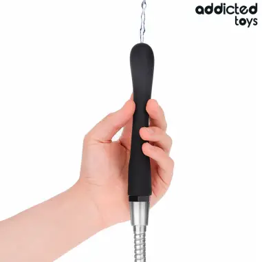 ADDICTED TOYS - LIMPIADOR ANAL CON ADAPTADOR UNIVERSAL MODELO 4 Ducha Anal