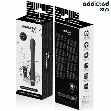 ADDICTED TOYS - LIMPIADOR ANAL CON ADAPTADOR UNIVERSAL MODELO 4 Ducha Anal