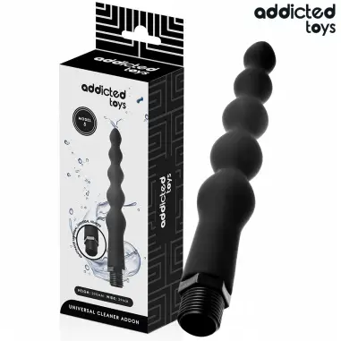 ADDICTED TOYS - LIMPIADOR ANAL CON ADAPTADOR UNIVERSAL MODELO 5 Ducha Anal