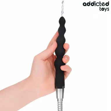 ADDICTED TOYS - LIMPIADOR ANAL CON ADAPTADOR UNIVERSAL MODELO 5 Ducha Anal
