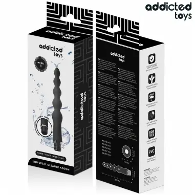 ADDICTED TOYS - LIMPIADOR ANAL CON ADAPTADOR UNIVERSAL MODELO 5 Ducha Anal