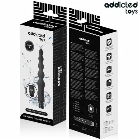 ADDICTED TOYS - LIMPIADOR ANAL CON ADAPTADOR UNIVERSAL MODELO 5 Ducha Anal