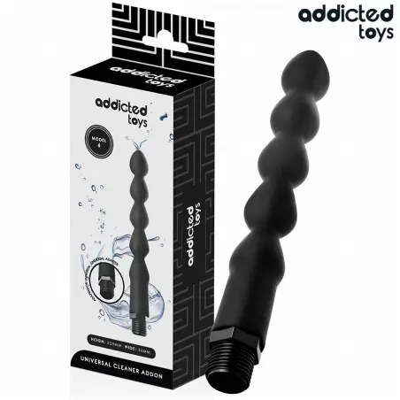 ADDICTED TOYS - LIMPIADOR ANAL CON ADAPTADOR UNIVERSAL MODELO 6 Ducha Anal