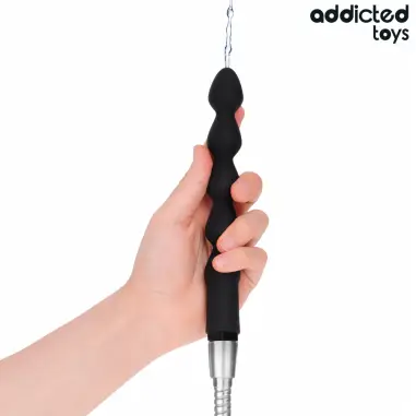 ADDICTED TOYS - LIMPIADOR ANAL CON ADAPTADOR UNIVERSAL MODELO 6 Ducha Anal