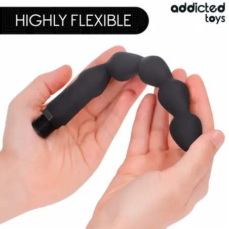 ADDICTED TOYS - LIMPIADOR ANAL CON ADAPTADOR UNIVERSAL MODELO 6 Ducha Anal