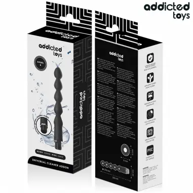 ADDICTED TOYS - LIMPIADOR ANAL CON ADAPTADOR UNIVERSAL MODELO 6 Ducha Anal