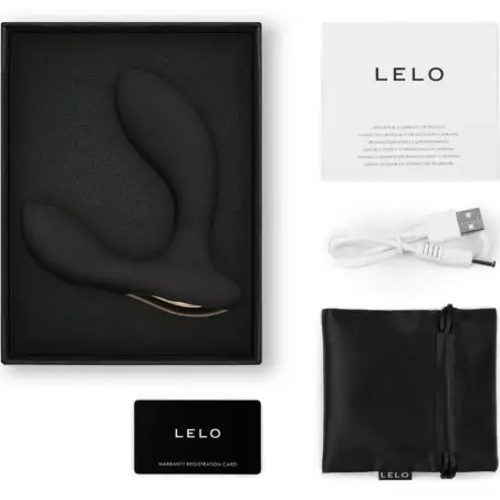 LELO - HUGO 2 MASAJEADOR DE PROSTATA NEGRO 