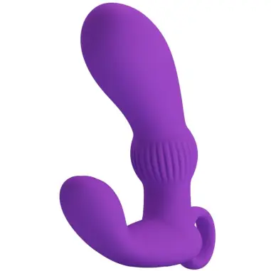 PRETTY LOVE - CAYLA MASAJEADOR VIBRADOR ANAL LILA 