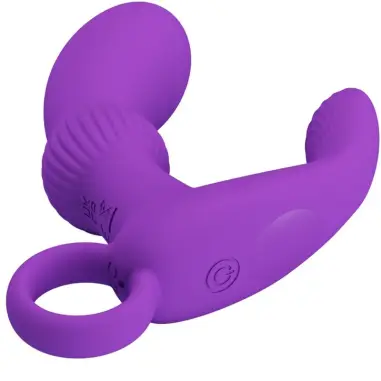 PRETTY LOVE - CAYLA MASAJEADOR VIBRADOR ANAL LILA 