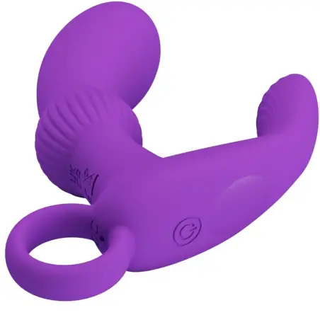 PRETTY LOVE - CAYLA MASAJEADOR VIBRADOR ANAL LILA 