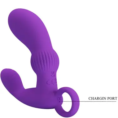 PRETTY LOVE - CAYLA MASAJEADOR VIBRADOR ANAL LILA 