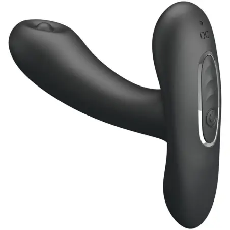 PRETTY LOVE - REMINGTON MASAJEADOR VIBRADOR ANAL Y VAGINAL NEGRO Vibradores Clásicos anales o vaginales