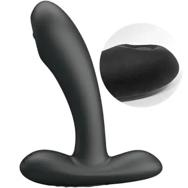 PRETTY LOVE - REMINGTON MASAJEADOR VIBRADOR ANAL Y VAGINAL NEGRO Vibradores Clásicos anales o vaginales