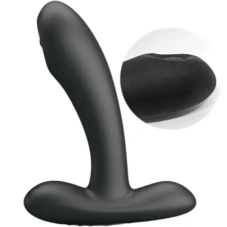 PRETTY LOVE - REMINGTON MASAJEADOR VIBRADOR ANAL Y VAGINAL NEGRO Vibradores Clásicos anales o vaginales