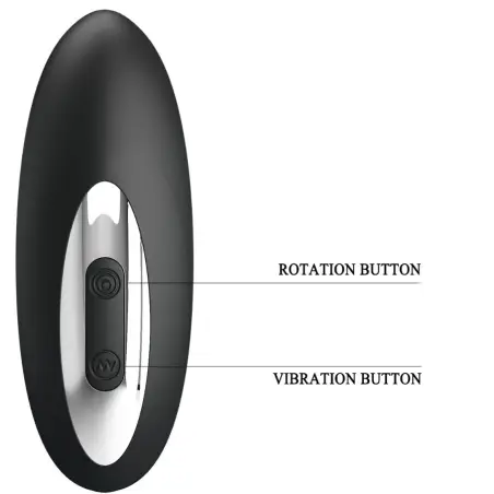 MR PLAY - MASAJEADOR PROSTÁTICO CON ROTACIÓN Y VIBRACIÓN Especial Prostáticos