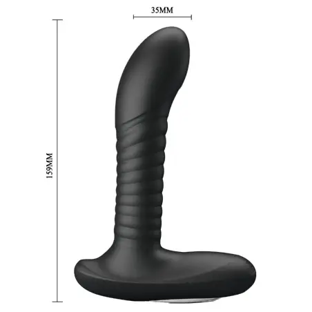 MR PLAY - MASAJEADOR PROSTÁTICO CON ROTACIÓN Y VIBRACIÓN Especial Prostáticos