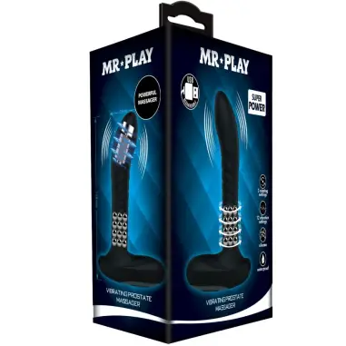 MR PLAY - MASAJEADOR PROSTÁTICO CON ROTACIÓN Y VIBRACIÓN Especial Prostáticos