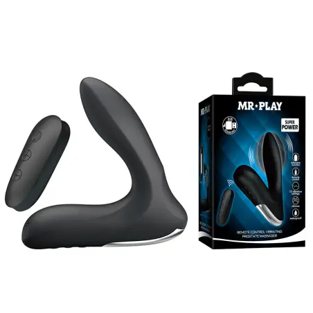 MR PLAY - MASAJEADOR DE PRÓSTATA CON VIBRACIÓN CONTROL REMOTO Especial Prostáticos