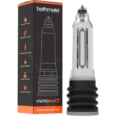 BATHMATE - HYDROMAX 7 BOMBA AUMENTO PENE TRANSPARENTE Bomba Alargadora Pene