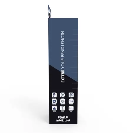 PUMP ADDICTED - RX3 BOMBA ERECCIÓN NEGRO Bomba Alargadora Pene
