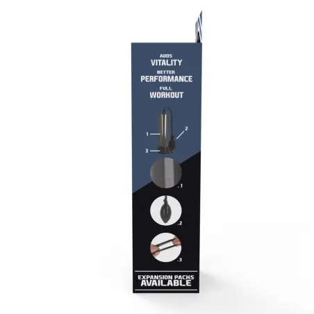 PUMP ADDICTED - RX3 BOMBA ERECCIÓN NEGRO Bomba Alargadora Pene