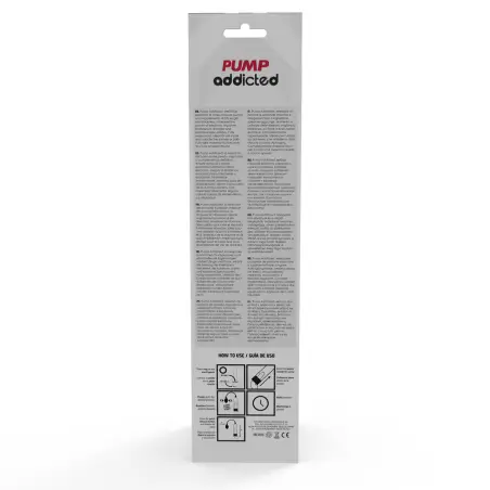 PUMP ADDICTED - RX3 BOMBA ERECCIÓN NEGRO Bomba Alargadora Pene