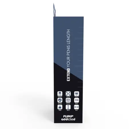 PUMP ADDICTED - BOMBA ERECCIÓN RX9 NEGRO Bomba Alargadora Pene