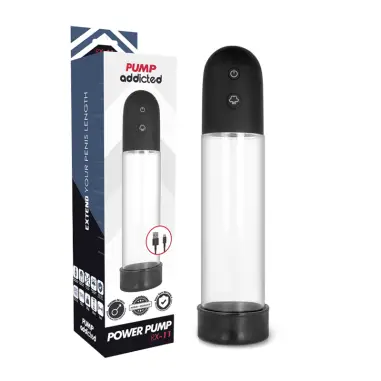 PUMP ADDICTED - BOMBA ERECCIÓN RX11 AUTOMATICA Bomba Alargadora Pene