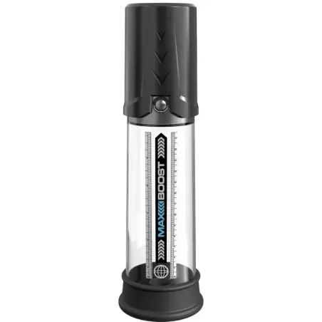 PUMP WORX - BOMBA DE ERECCION MAX BOOST NEGRO Bomba Alargadora Pene