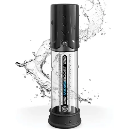 PUMP WORX - BOMBA DE ERECCION MAX BOOST NEGRO Bomba Alargadora Pene