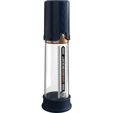 PUMP WORX - BOMBA DE ERECCION MAX BOOST AZUL Bomba Alargadora Pene