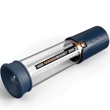 PUMP WORX - BOMBA DE ERECCION MAX BOOST AZUL Bomba Alargadora Pene